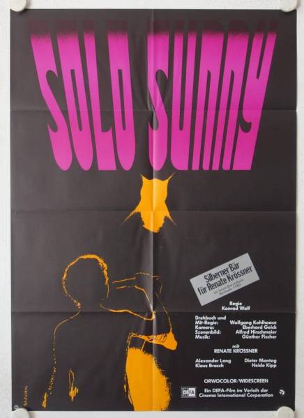Solo Sunny original release german movie poster